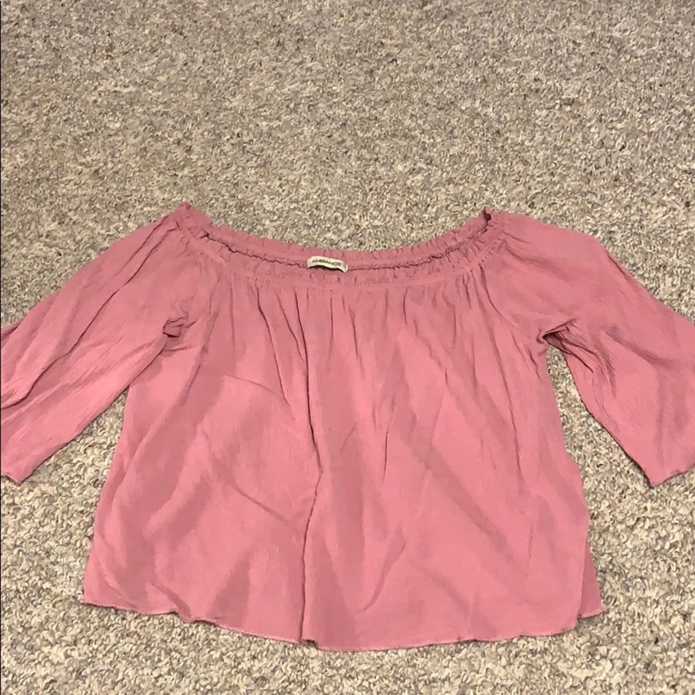 Ambiance off the shoulder shirt